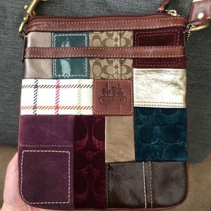 Like New- Coach Patchwork Crossbody bag